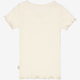 Wheat Rip T-skjorte Blonde SS | Baby Jersey Tops and T-Shirts 3129 eggshell 
