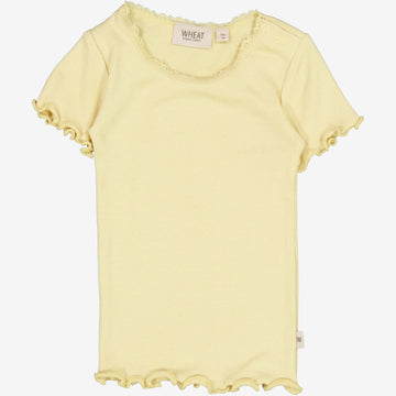 Wheat Main  Rip T-skjorte Blonde SS | Baby Jersey Tops and T-Shirts 5106 yellow dream