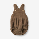 Wheat Main  Romper Mica | Baby Suit 0094 greybrown