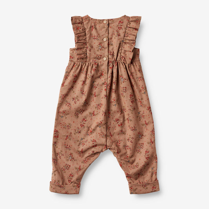 Wheat Main  Romper Milia | Baby Dresses 2122 berry dust flowers