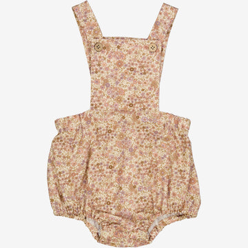 Wheat Main  Romper Ofelia Suit 3190 clam flowers
