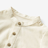 Wheat Main Romper Skjorte Victor Shirts and Blouses 3129 eggshell