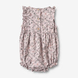 Wheat Main Rompere Emmaline Romper 9559 lilac checked flowers