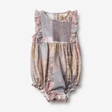 Wheat Main Rompere Emmaline Romper 9618 patchwork flowers