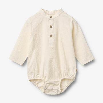 Wheat Main  Romperskjorte Victor Suit 3182 ivory