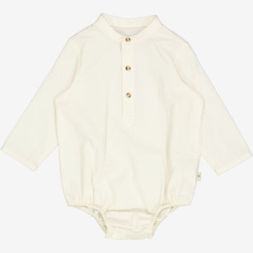 Wheat Main  Romperskjorte Victor Suit 3129 eggshell 