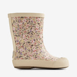 Wheat SMU Rubber Boot Muddy Rubber Boot 9014 clam multi flowers