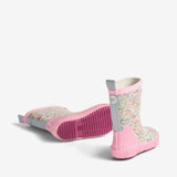 Wheat Footwear Rubber Boot Welly Rubber Boot 9594 cool sky flowers