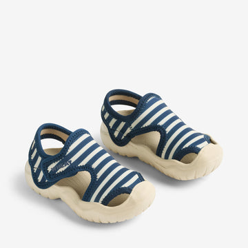 Wheat SMU Sandal Bani Sandal 1325 indigo stripe