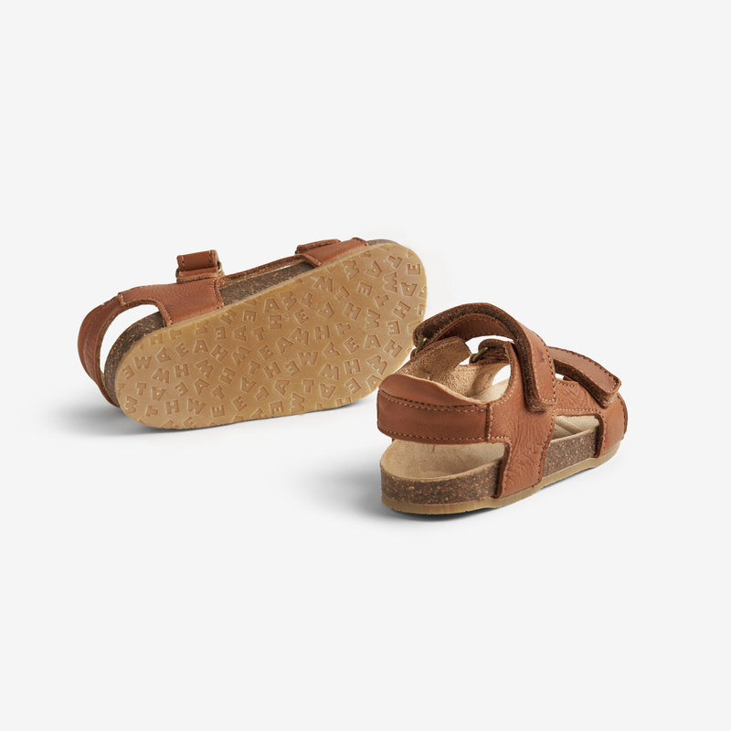 Wheat Footwear Sandal Kork Corey Sandal 9002 cognac