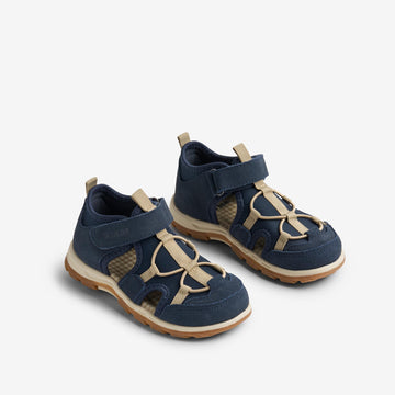 Wheat Footwear Sandal Mingi Sandal 1432 navy