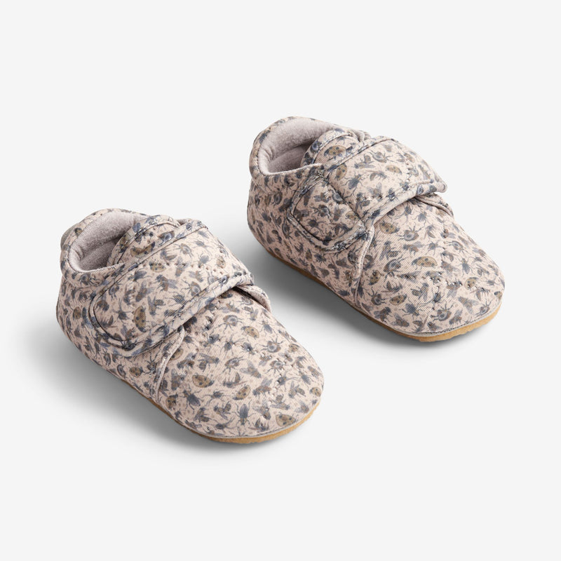 Wheat Footwear Sasha Thermo Tøffel | Baby Indoor Shoes 3133 watercolor insects