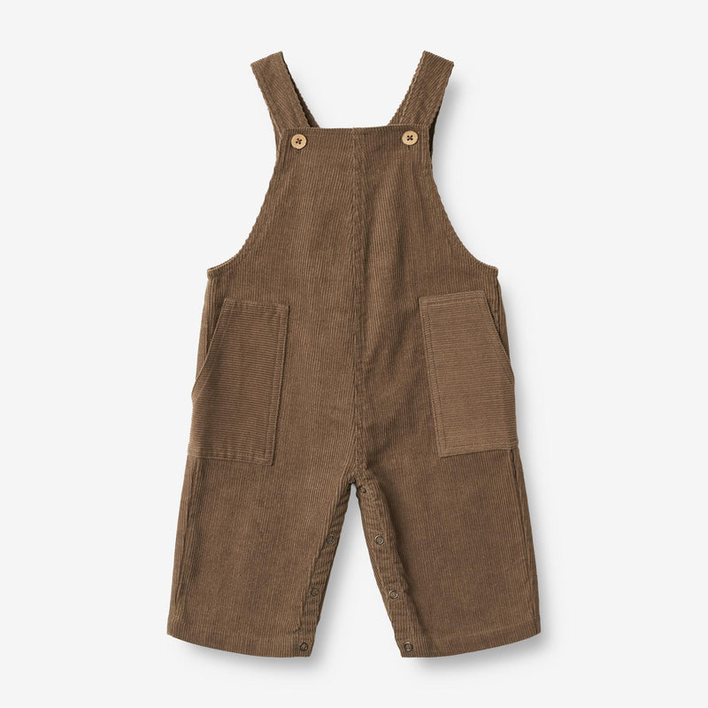 Wheat Main  Selebukser Viggo | Baby Trousers 0094 greybrown