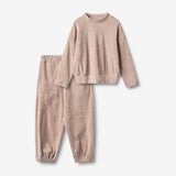 Wheat Main Sett Sweatshirt & Bukse Barbro Set 9616 melange rose