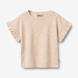 Wheat Main Sett T-skjorte og shorts Ally Set 9422 coral flowers