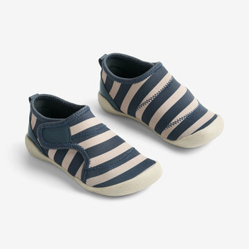 Wheat Footwear  Shawn strandsko | Baby Swimwear 1073 ink stripe