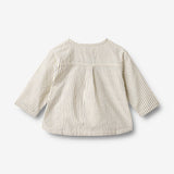 Wheat Main Shirt Bjørk Shirt 9759 dark blue stripe