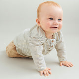 Wheat Main Shirt Bjørk Shirt 9759 dark blue stripe