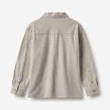 Wheat Main Shirt L/S Oscar Shirt 0104 greybrown check