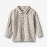 Wheat Main Shirt L/S Oscar Shirt 0104 greybrown check