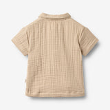 Wheat Main Shirt S/S Svend Shirt 3354 warm sand
