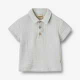 Wheat Main Shirt S/S Svend Shirt 4030 light blue