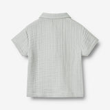 Wheat Main Shirt S/S Svend Shirt 4030 light blue