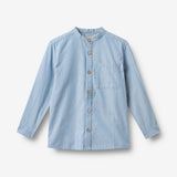 Wheat Main Shirt Willum Shirt 9633 blue chambrey