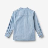 Wheat Main Shirt Willum Shirt 9633 blue chambrey