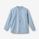 Wheat Main Shirt Willum Shirt 9633 blue chambrey
