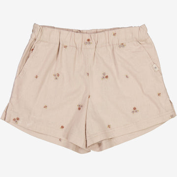 Wheat Main   Shorts Eileen Shorts 9202 embroidery flowers