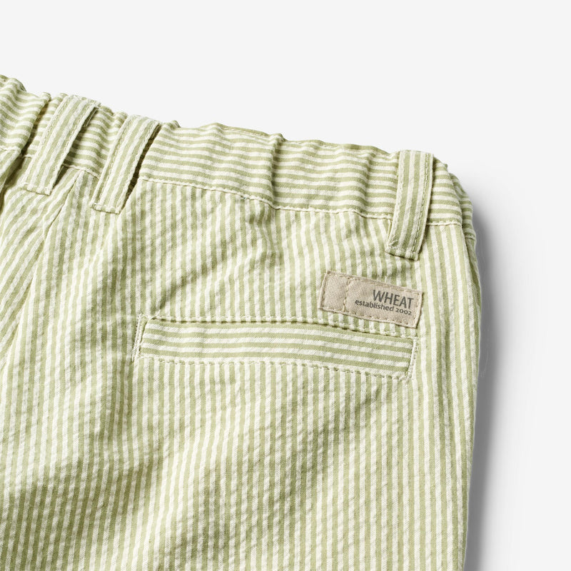 Wheat Main  Shorts Elvig Shorts 4142 green stripe