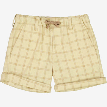 Wheat Main   Shorts Holger Shorts 9108 buttermilk check
