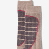Wheat Outerwear Ski Socks Varmo Baselayer 1135 dry rose