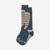 Wheat Outerwear Ski Socks Varmo Baselayer 9681 dark petroleum