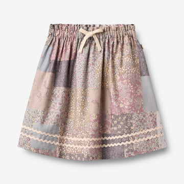 Wheat Main Skjørt Nya Skirt 9618 patchwork flowers