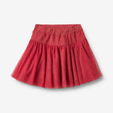 Wheat Main Skjørt Tulle Skirt 9697 red cherry