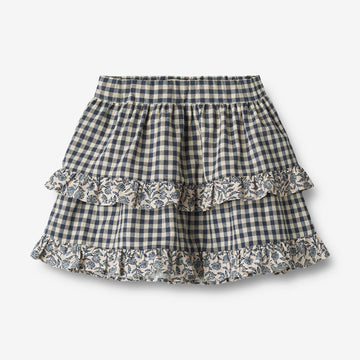Wheat Main  Skjørt Ulrikke Skirts 1306 blue check