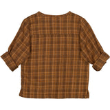 Wheat Main Skjorte Bjørk Shirts and Blouses 3201 walnut