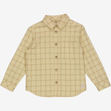 Wheat Main  Skjorte Lasse Shirts and Blouses 9108 buttermilk check