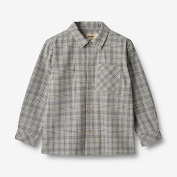 Wheat Main Skjorte Oscar Shirts and Blouses 1125 cloudy blue check