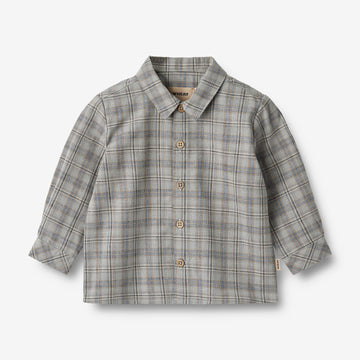 Wheat Main Skjorte Oscar Shirts and Blouses 1125 cloudy blue check
