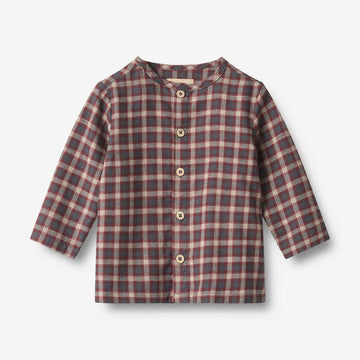Wheat Main Skjorte Shelby Shirts and Blouses 1314 blue holiday check