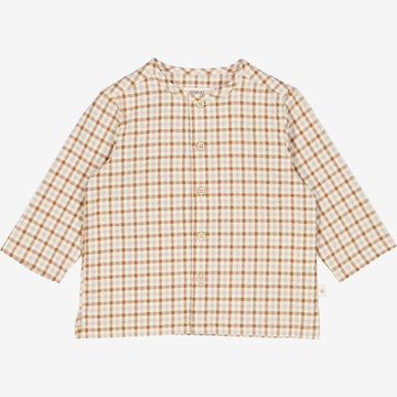 Wheat Main  Skjorte Shelby | Baby Shirts and Blouses 5094 golden dove check
