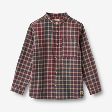 Wheat Main Skjorte Willum Shirts and Blouses 1314 blue holiday check