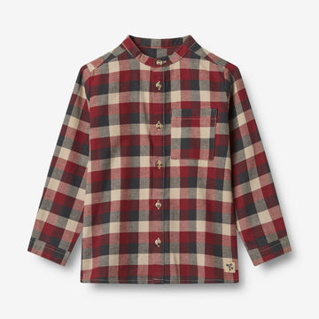 Wheat Main Skjorte Willum Shirts and Blouses 9588 red blue check