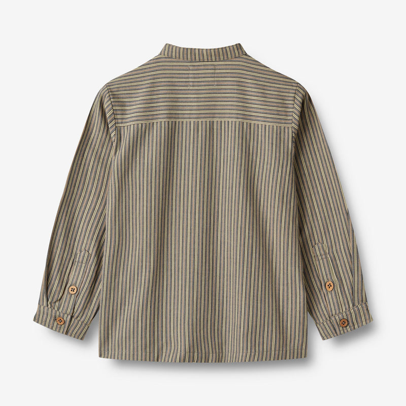 Wheat Main Skjorte Willum Shirts and Blouses 1117 blue green stripe