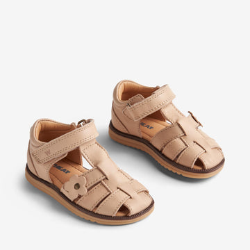 Wheat Footwear  Sky Flower Lukket Sandal  Prewalker Sandals 9009 beige rose