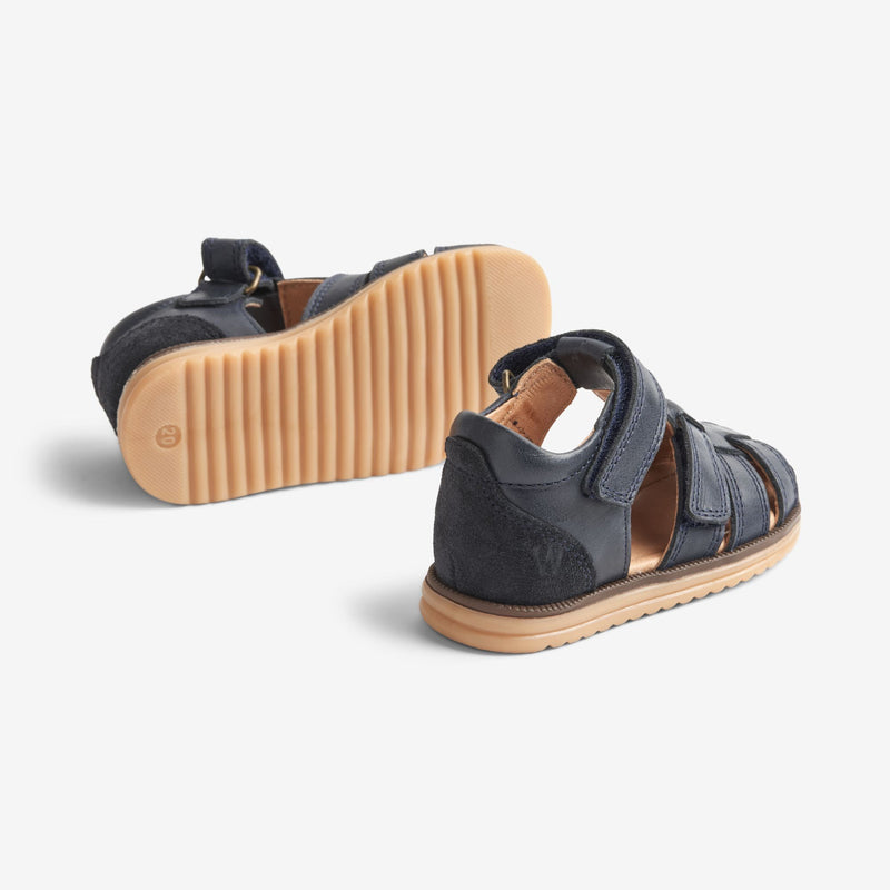Wheat Footwear  Sky Sandal | Baby Prewalker Sandals 1432 navy