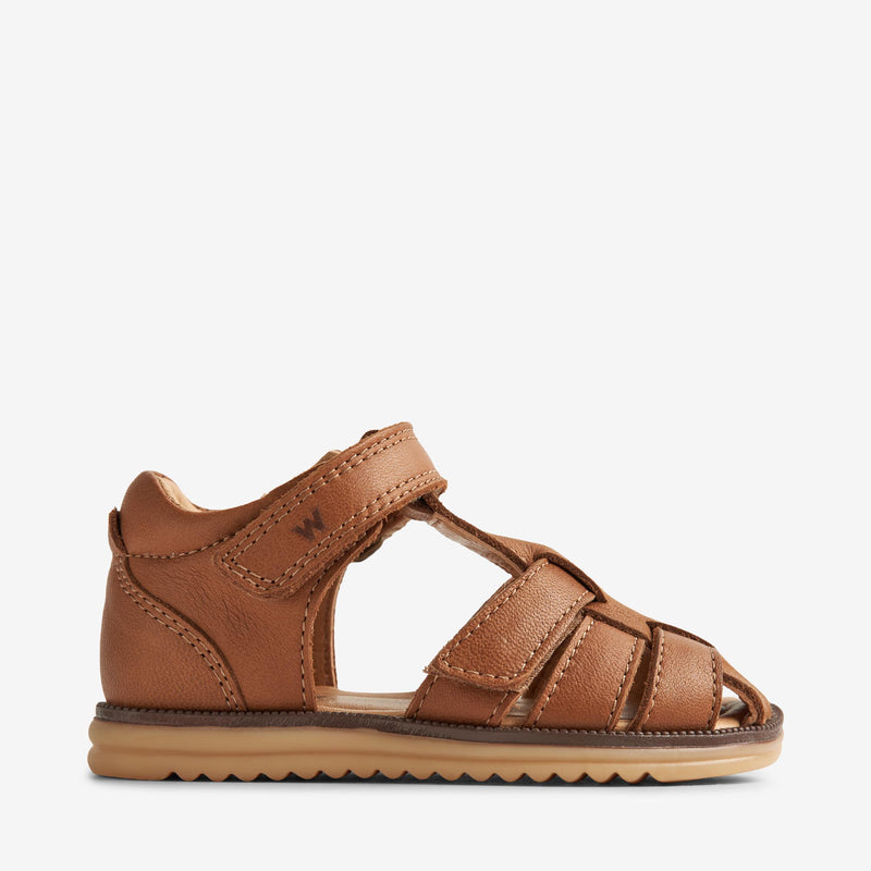 Wheat Footwear  Sky Sandal Lukket Prewalker Sandals 9002 cognac